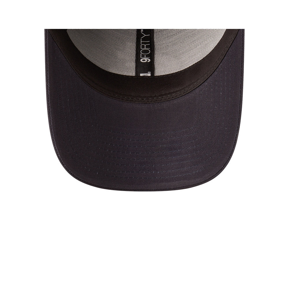 Carlton Blues Hat - 2025 AFL Badged Navy OTC 9Forty Strapback Cap - New Era