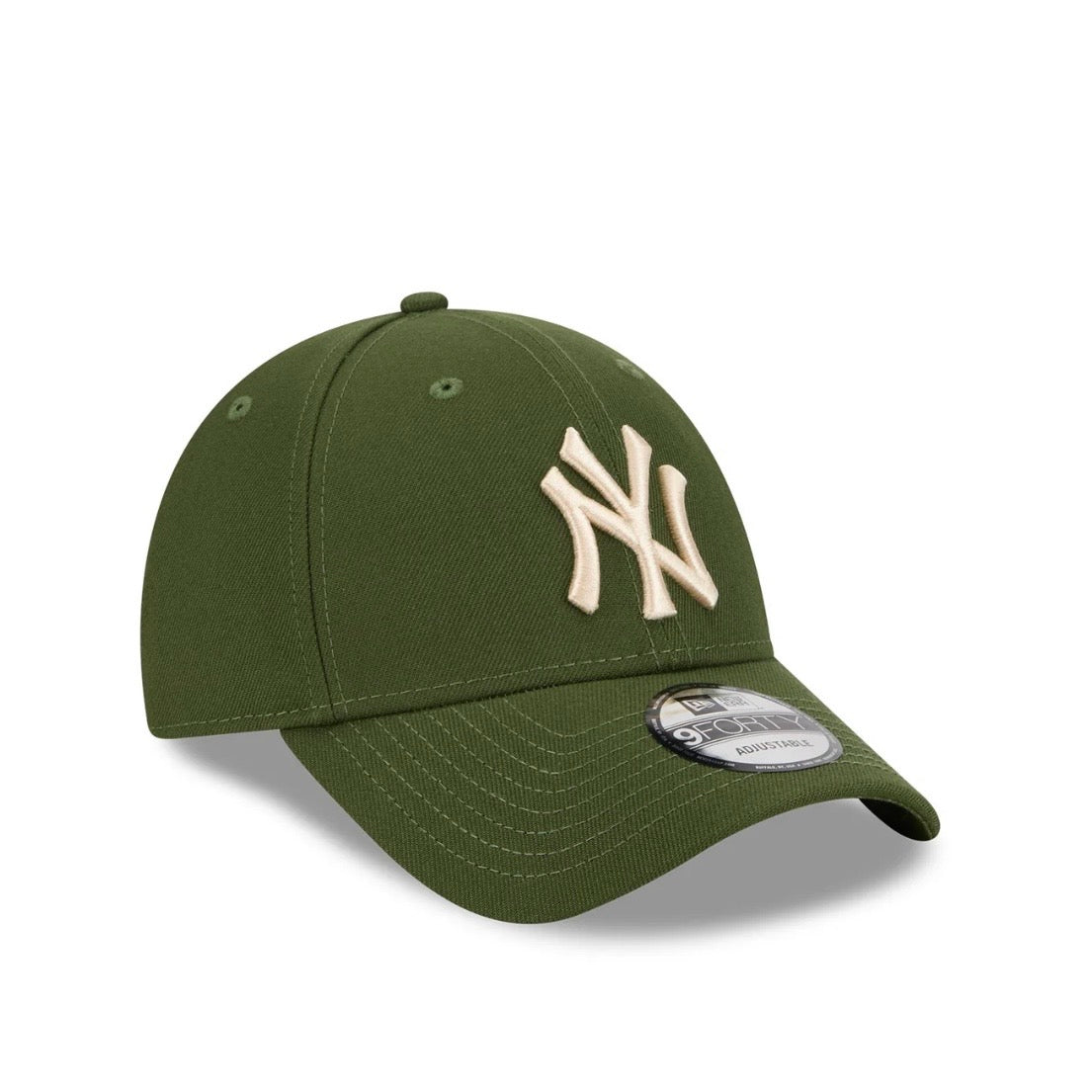 New York Yankees Hat - Rifle Green Ivory MLB 9Forty Snapback Cap - New Era