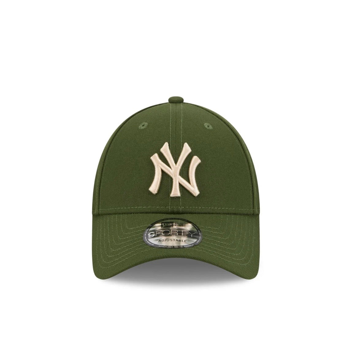 New York Yankees Hat - Rifle Green Ivory MLB 9Forty Snapback Cap - New Era