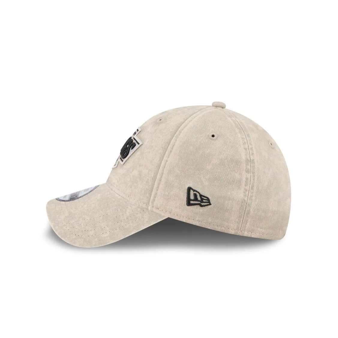 Los Angeles Kings Hat - Washed Pebble Black NHL 9Forty Snapback Cap - New Era