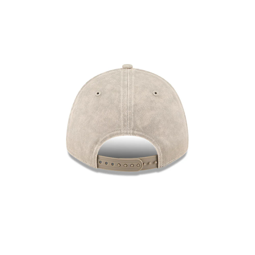 New York Yankees Hat - Washed Pebble Black MLB 9Forty Snapback Cap - New Era