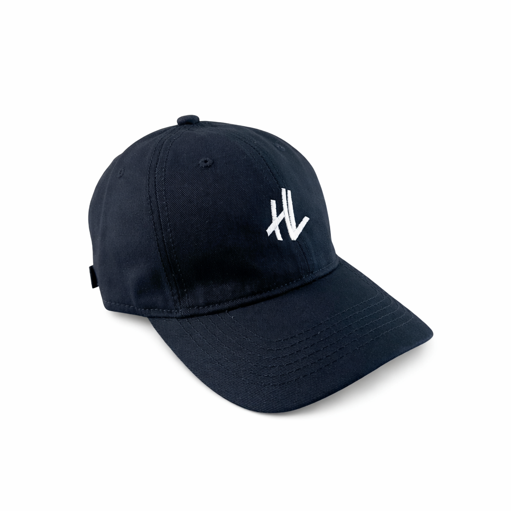 HL Brand Hat - Black Classic Everyday Essentials Strapback Cap - Hat Locker Exclusive