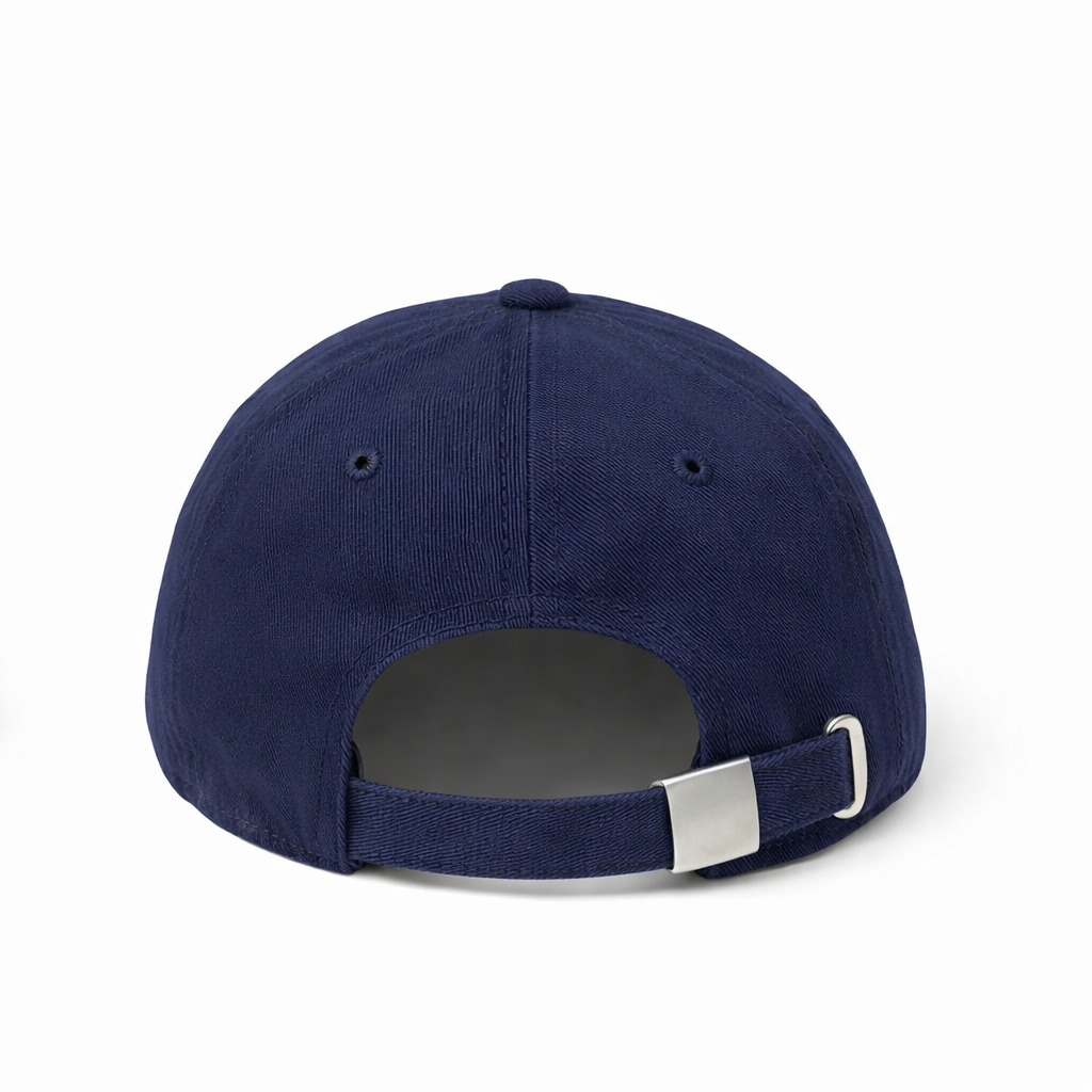 HL Brand Hat - Navy Classic Everyday Essentials Strapback Cap - Hat Locker Exclusive