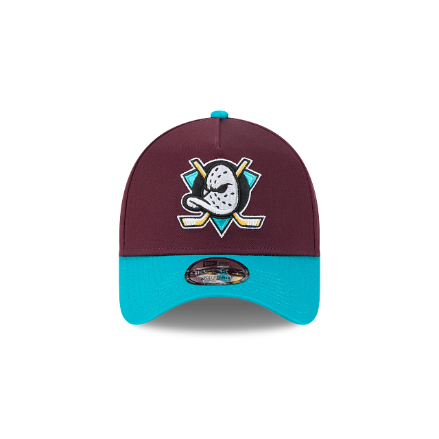 Anaheim Ducks Hat - Retro 2-Tone OTC 9Forty A-Frame NHL Snapback Cap - New Era