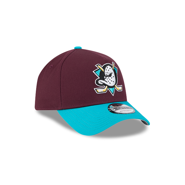 Anaheim Ducks Hat - Retro 2-Tone OTC 9Forty A-Frame NHL Snapback Cap - New Era