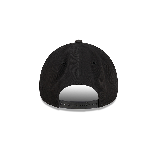 Chicago White Sox Hat - Black on Black 9Forty A-Frame MLB Snapback Cap - New Era