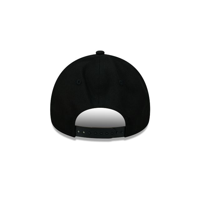 New Era Hat - Blank Essential Black 9Forty A-Frame Snapback Cap