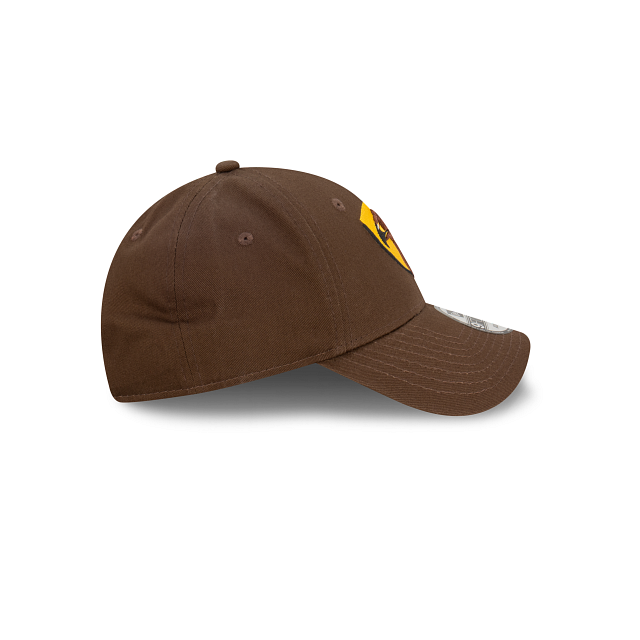 Hawthorn Hawks Hat - Official Team Colour AFL Essentials 9Forty Strapback Cap - New Era