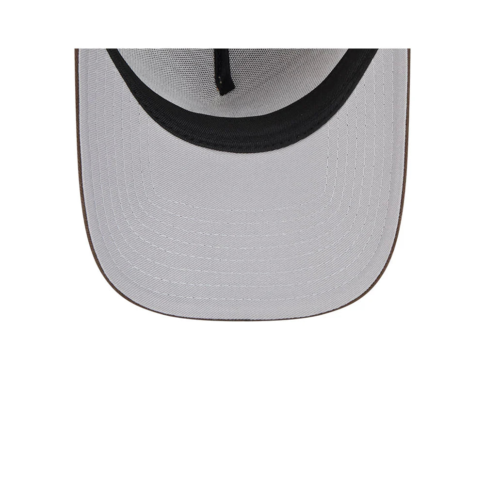 New York Yankees Hat - Camel Walnut 2-Tone World Series 9Forty A-Frame MLB Snapback Cap - New Era