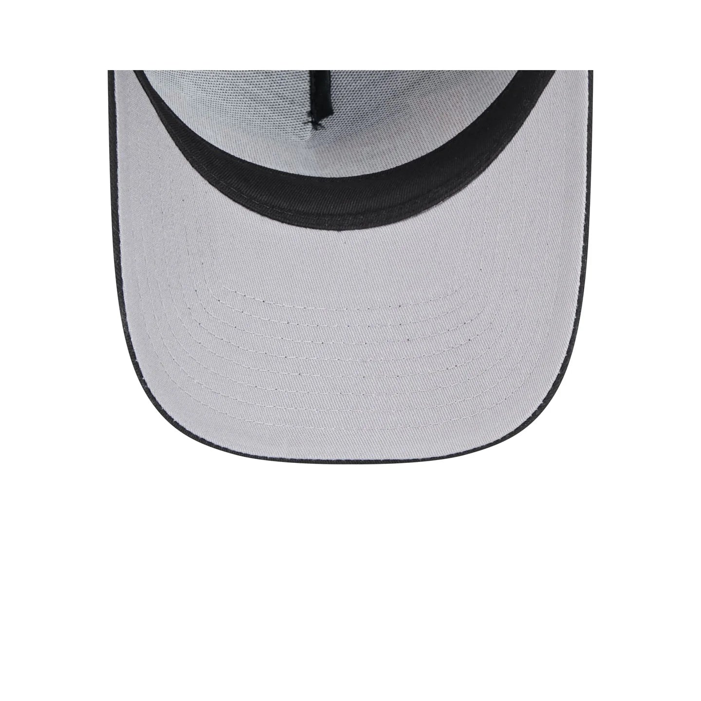 Wests Tigers Hat - Black Logo Arch 9Forty A-Frame NRL Snapback Cap - New Era