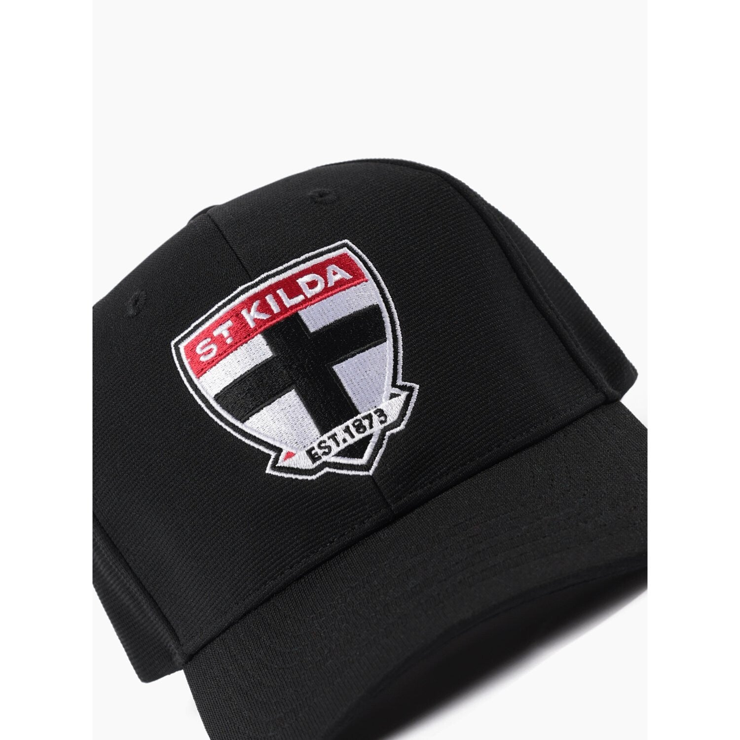 St Kilda Saints Hat - Official Team Colour Adult Full Logo Strapback Cap - AFL Supporterwear
