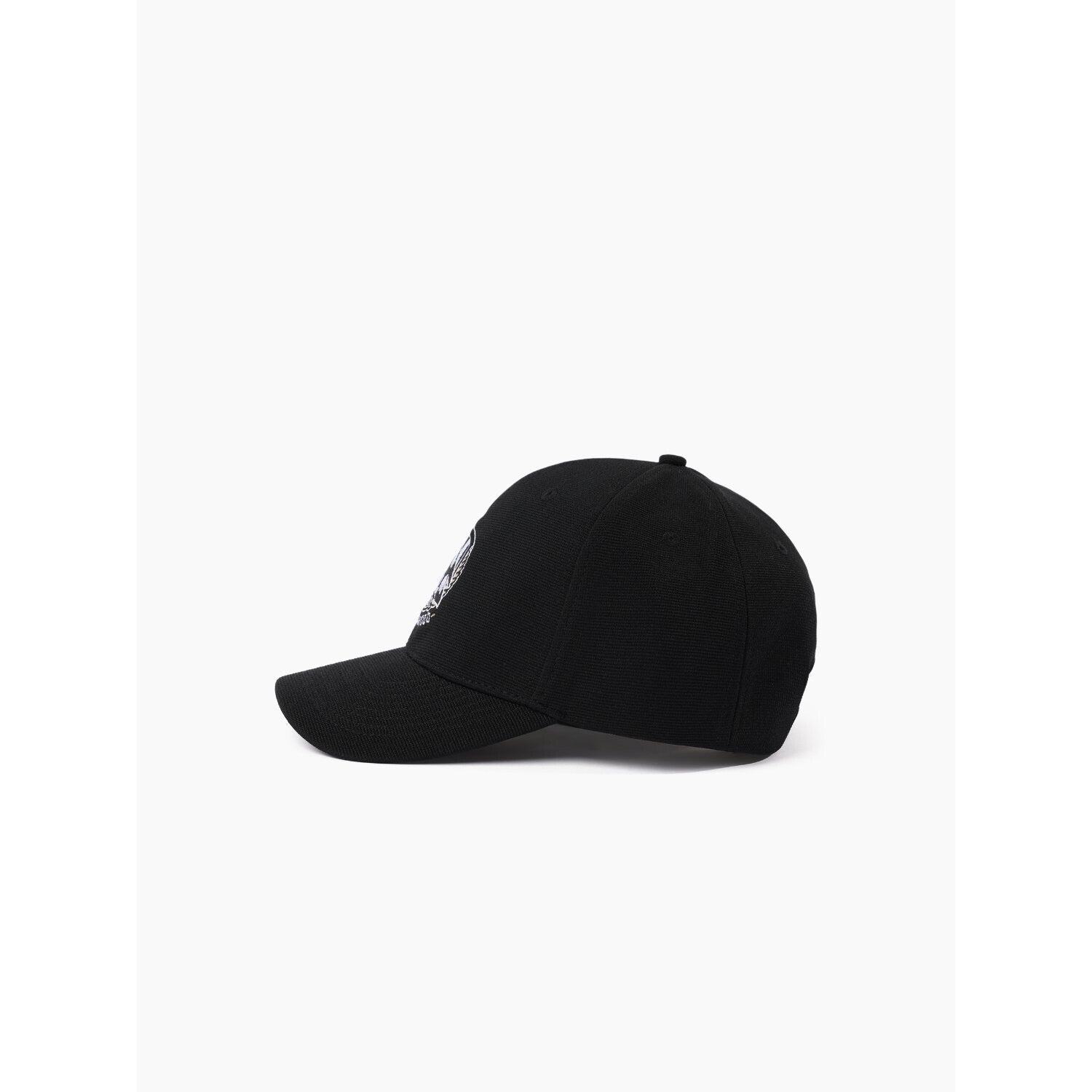 Collingwood Magpies Hat - Official Team Colour Adult Full Logo Strapback Cap - AFL Supporterwear