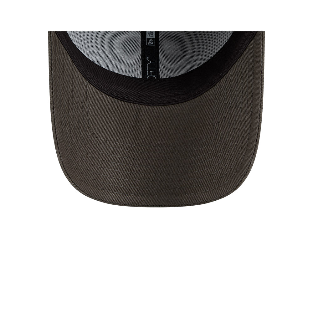 Richmond Tigers Hat - AFL 2025 Dusty Charcoal Grey 9Forty Strapback Cap - New Era