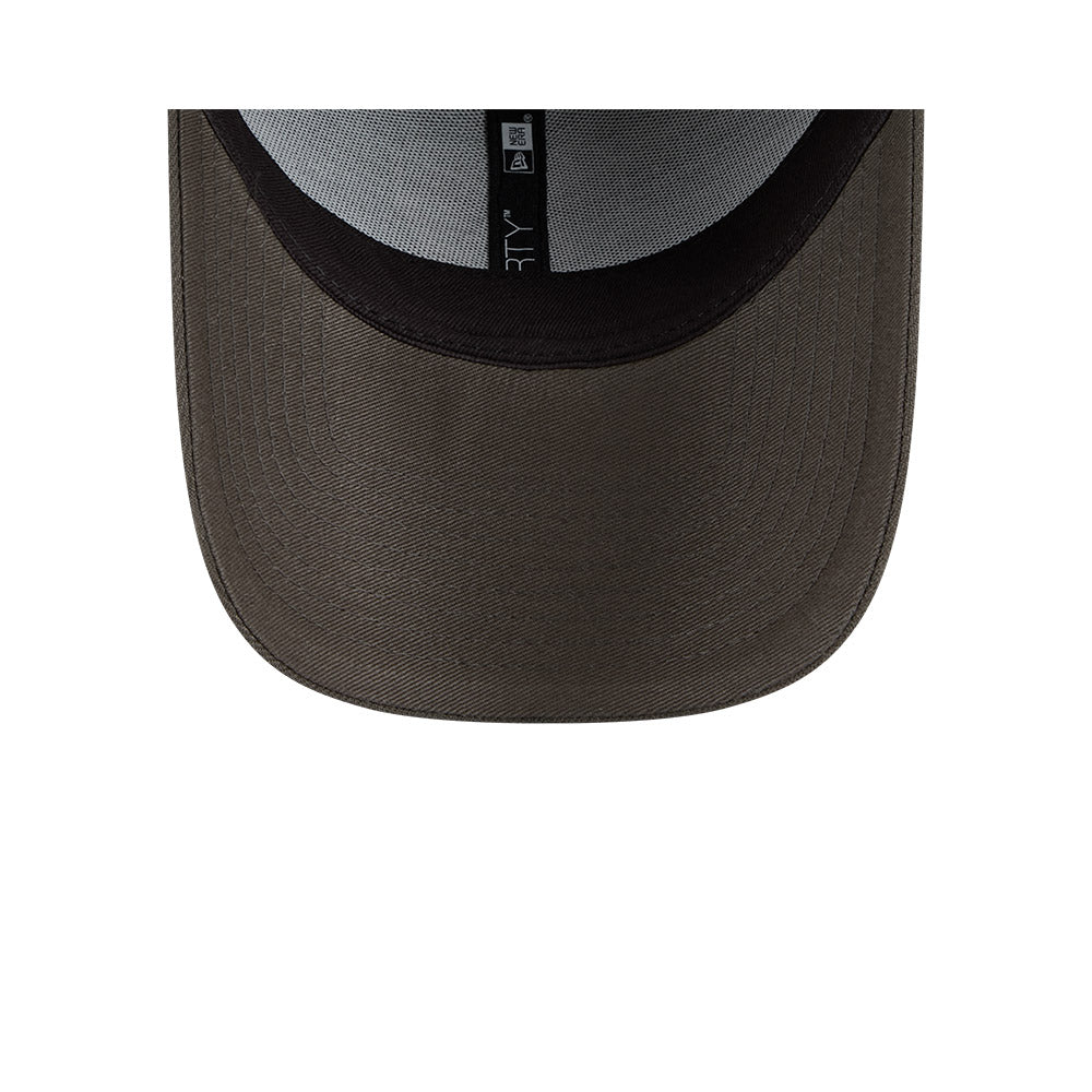 Gold Coast Suns Hat - AFL 2025 Dusty Charcoal Grey 9Forty Strapback Cap - New Era