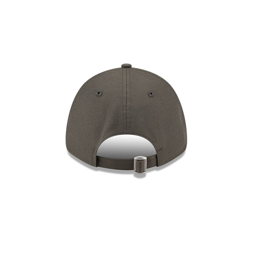 Carlton Blues Hat - AFL 2025 Dusty Charcoal Grey 9Forty Strapback Cap - New Era