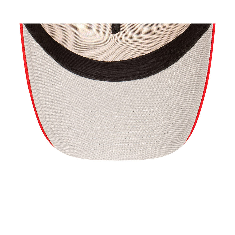 New Era Hat - Blank Repreve Scarlet Red 9Forty A-Frame Snapback Cap