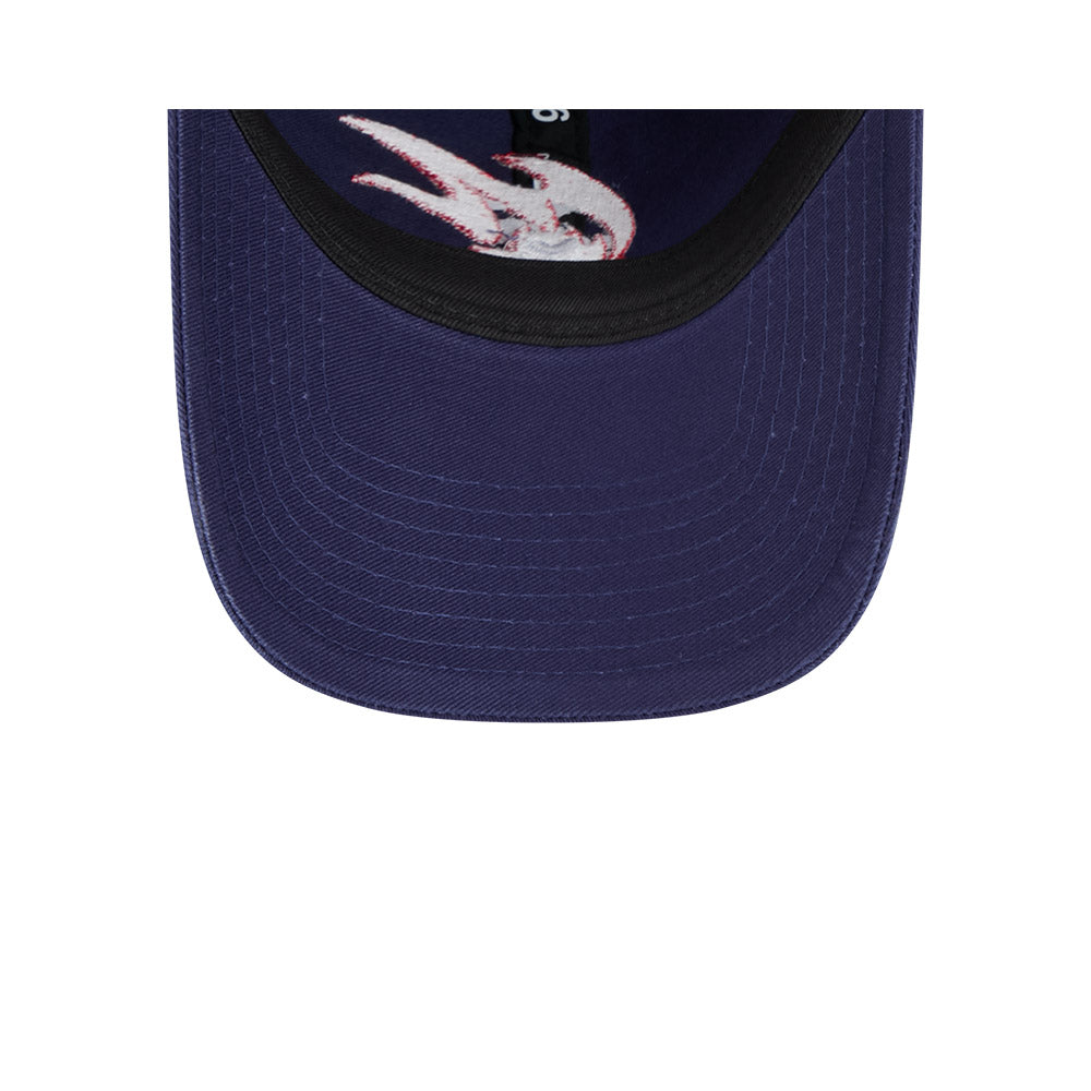 Melbourne Demons Hat - AFL 2025 Retro Washed 9Twenty Strapback Cap - New Era