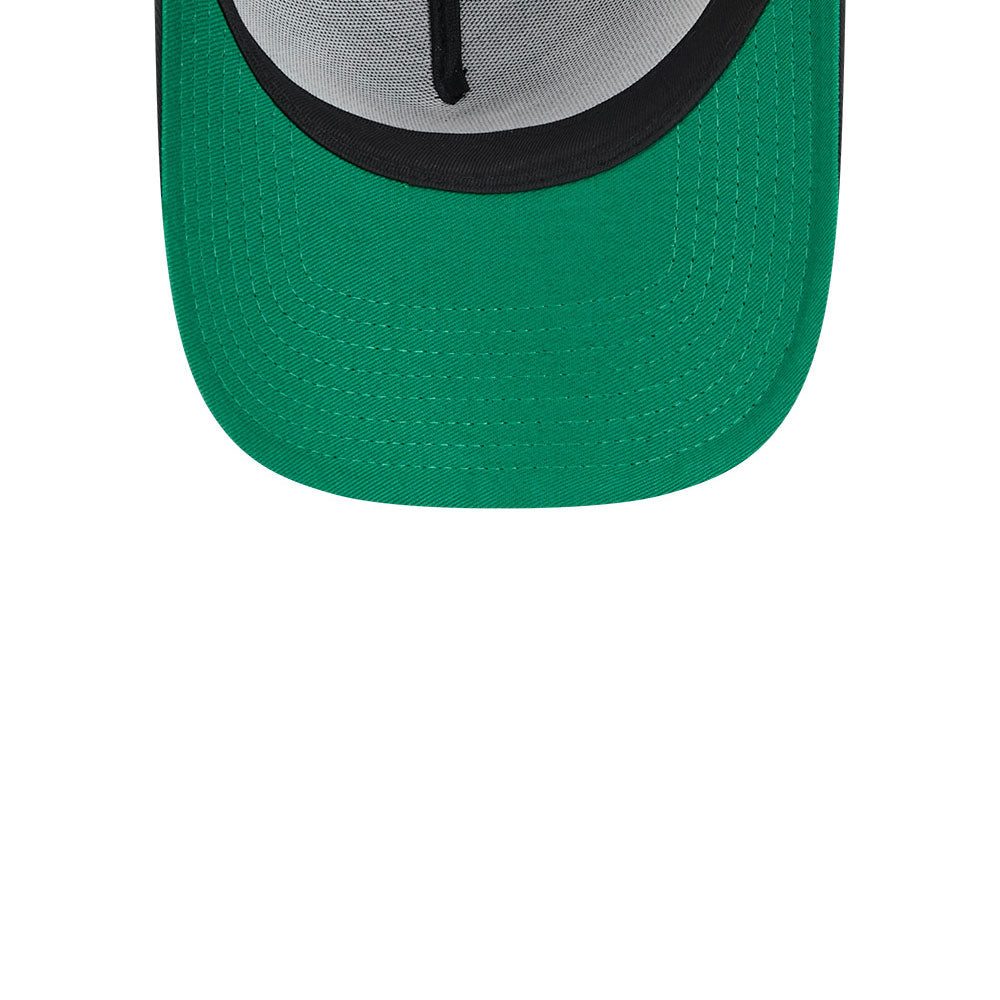 LA Dodgers Hat - Black Anniversary 9Forty A-Frame MLB Snapback Cap - New Era
