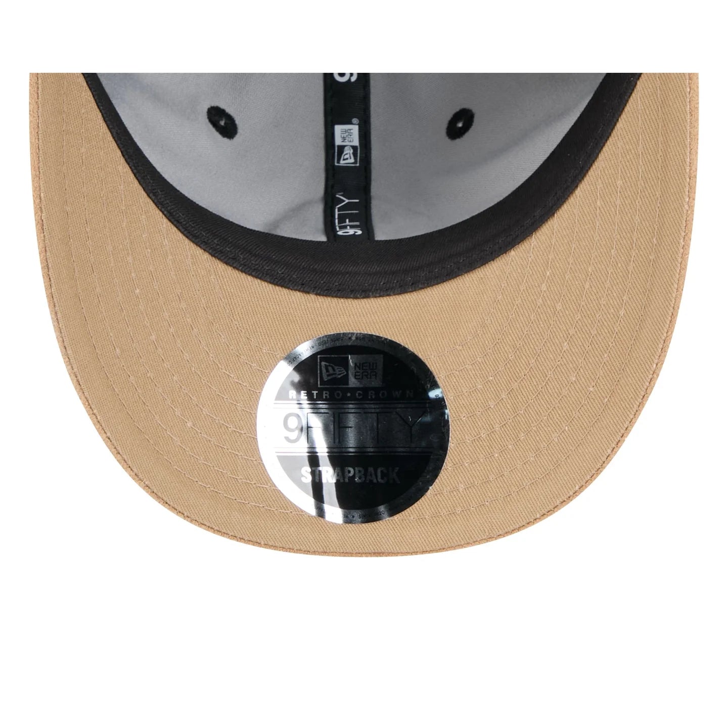 Collingwood Magpies Hat - AFL 2025 Retro Contrast Suede 9Fifity Strapback Cap - New Era