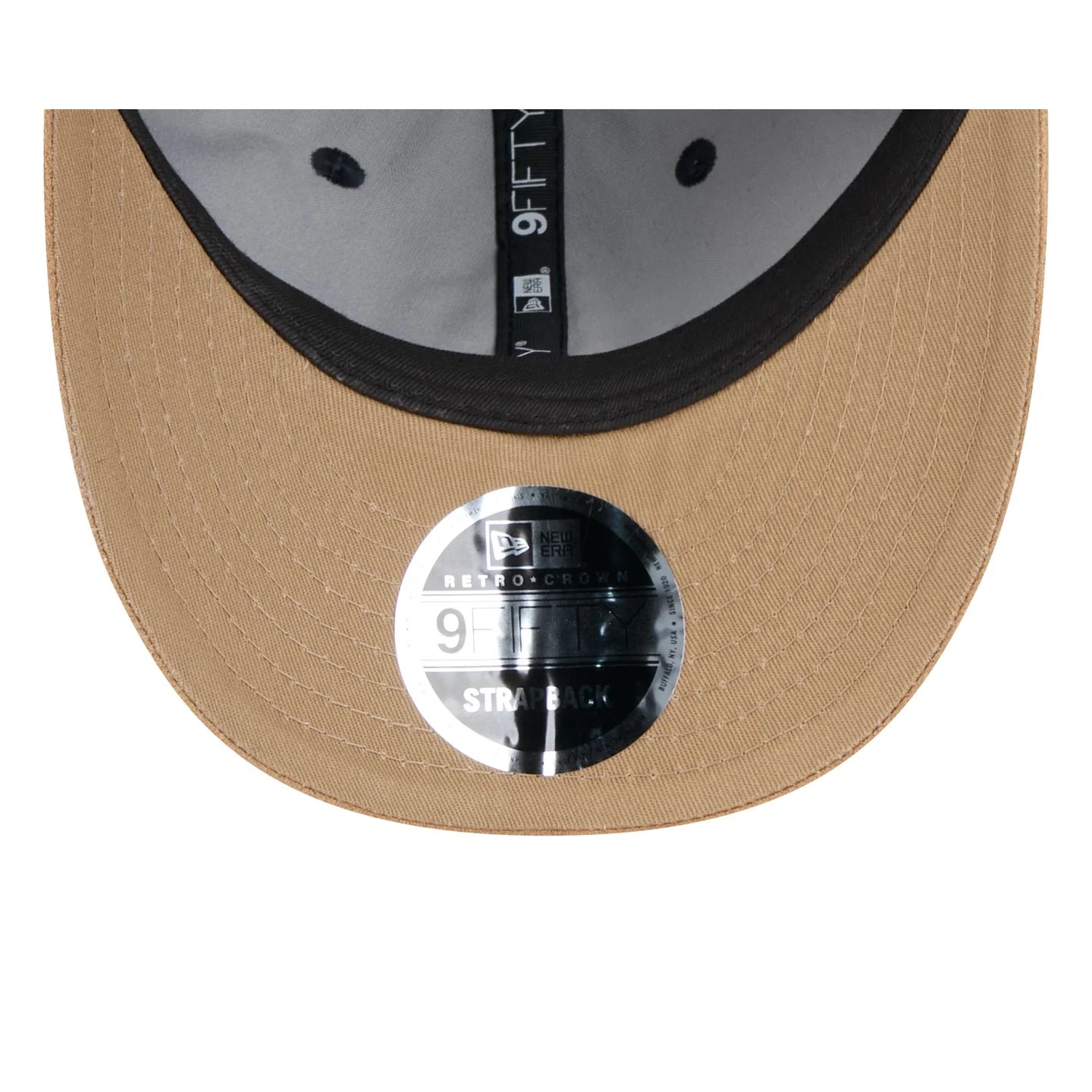 Carlton Blues Hat - AFL 2025 Retro Contrast Suede 9Fifity Strapback Cap - New Era