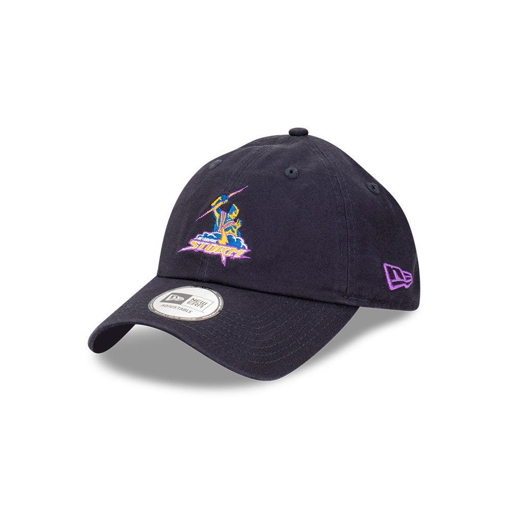 Melbourne Storm Hat - NRL 2024 Official Team Colour Retro Casual Classic Strapback - New Era