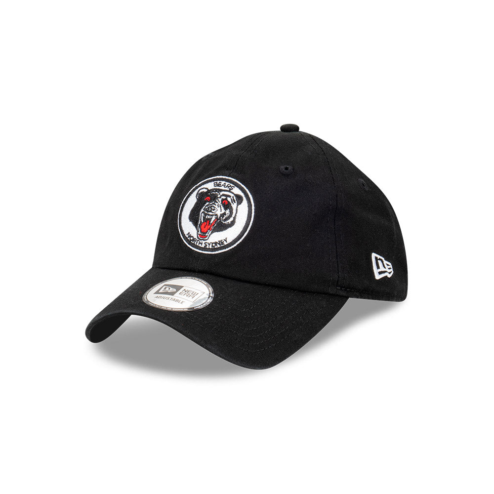 North Sydney Bears Hat - NRL 2024 Official Team Colour Retro Casual Classic Strapback Cap - New Era