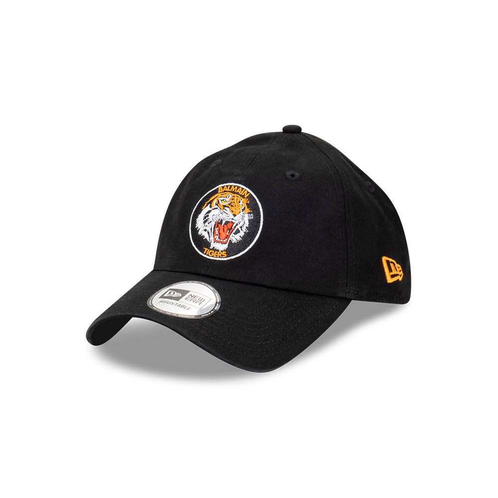 Balmain Tigers Hat - NRL 2024 Official Team Colour Retro Casual Classic Strapback Cap - New Era
