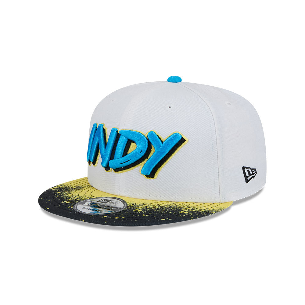 Indiana Pacers Hat - NBA 2024-2025 City Edition White 9Fifty Snapback Cap - New Era