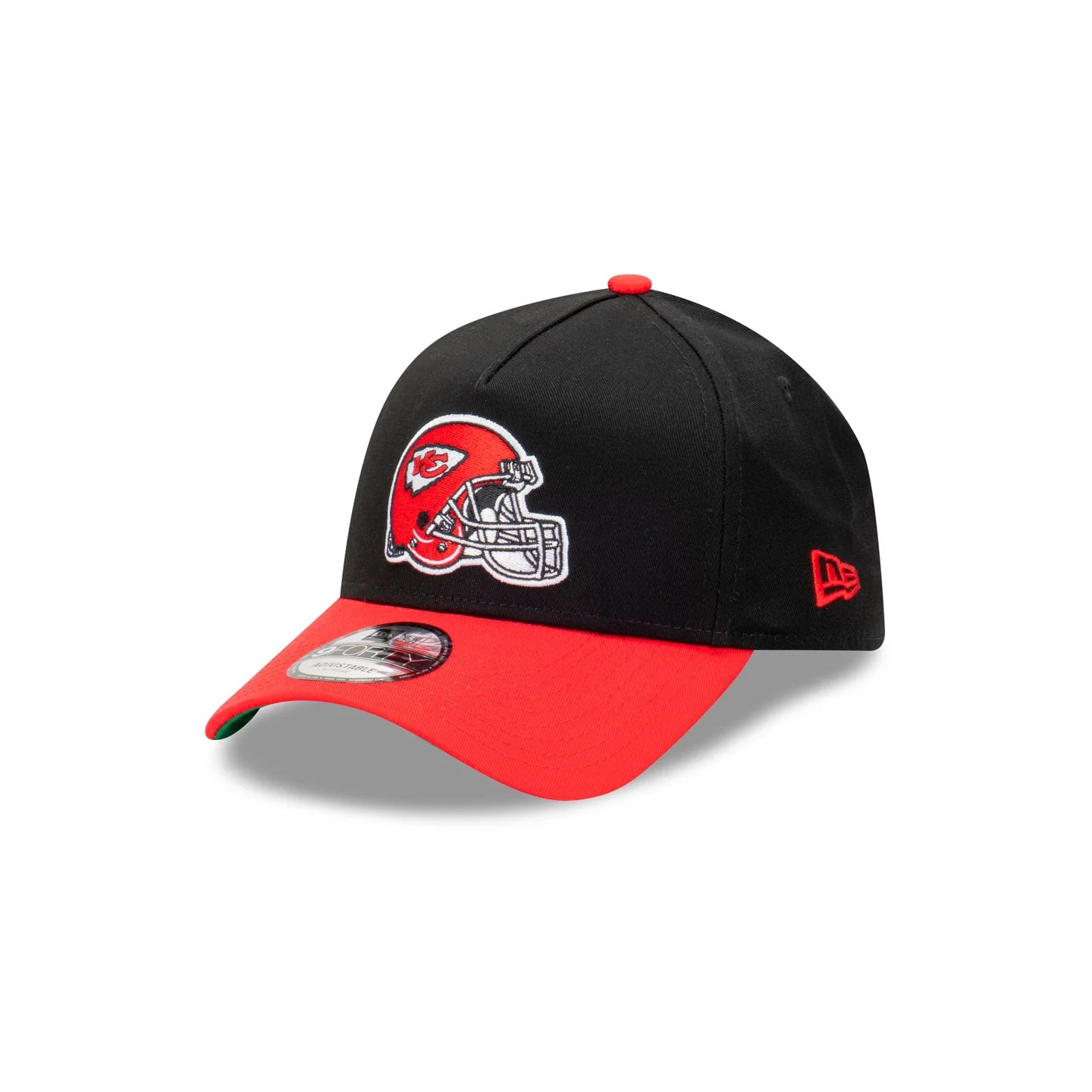 Kansas City Chiefs Hat Rivalry Black Red 2 Tone 9Forty A Frame NFL S