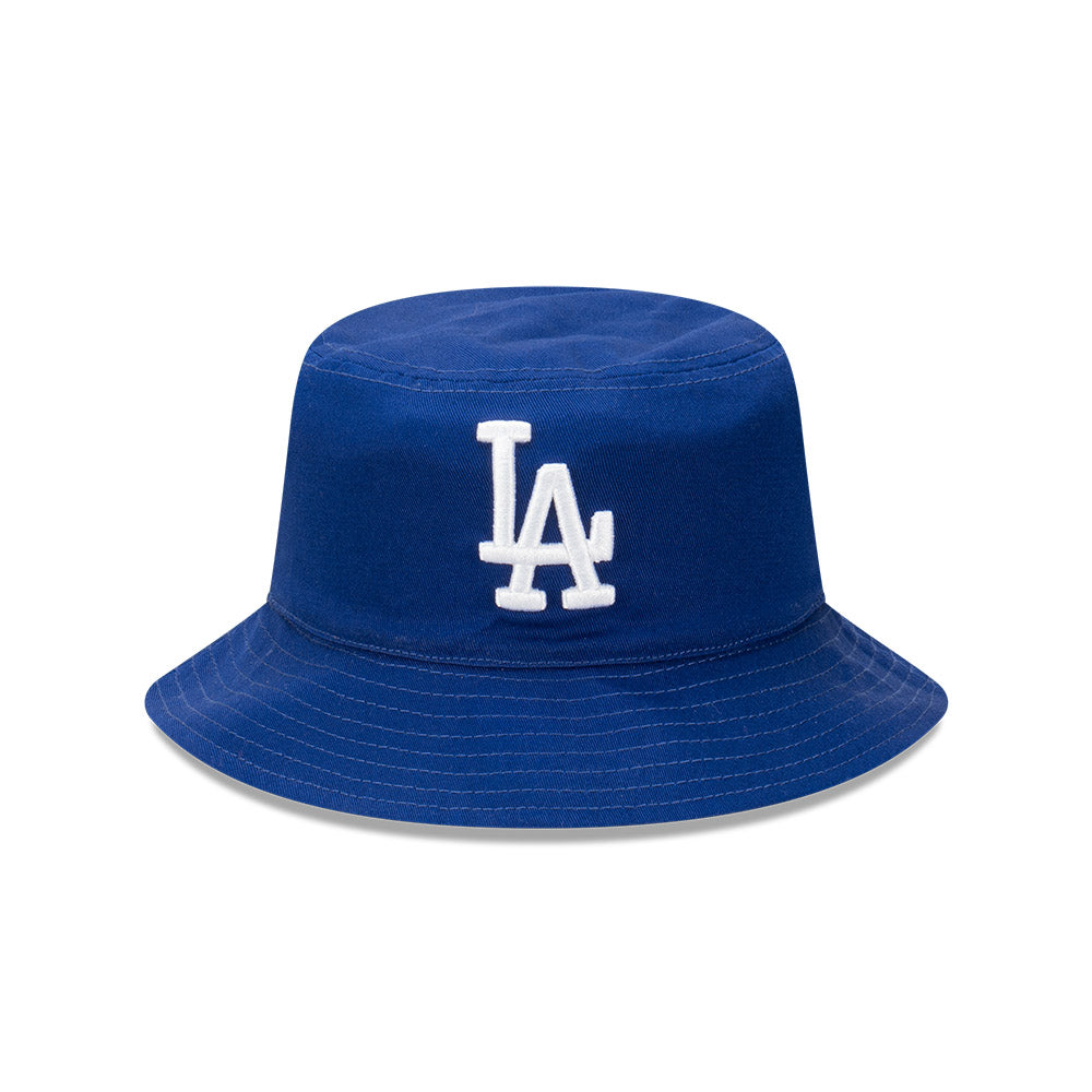 LA Dodgers Bucket Hat - Reversible Official Team Colour Blue MLB Bucket - New Era