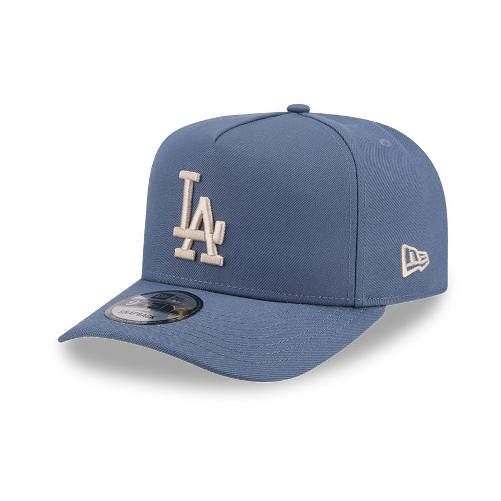 LA Dodgers Hat - Slate Stone MLB 9Fifty A-Frame Snapback Cap - New Era