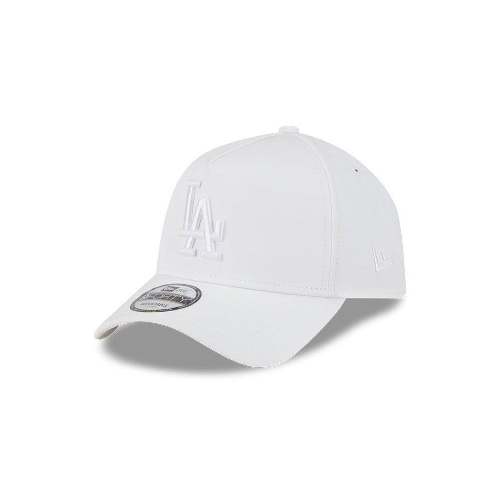 LA Dodgers Hat - White Prolight MLB 9Forty A-Frame Snapback - New Era