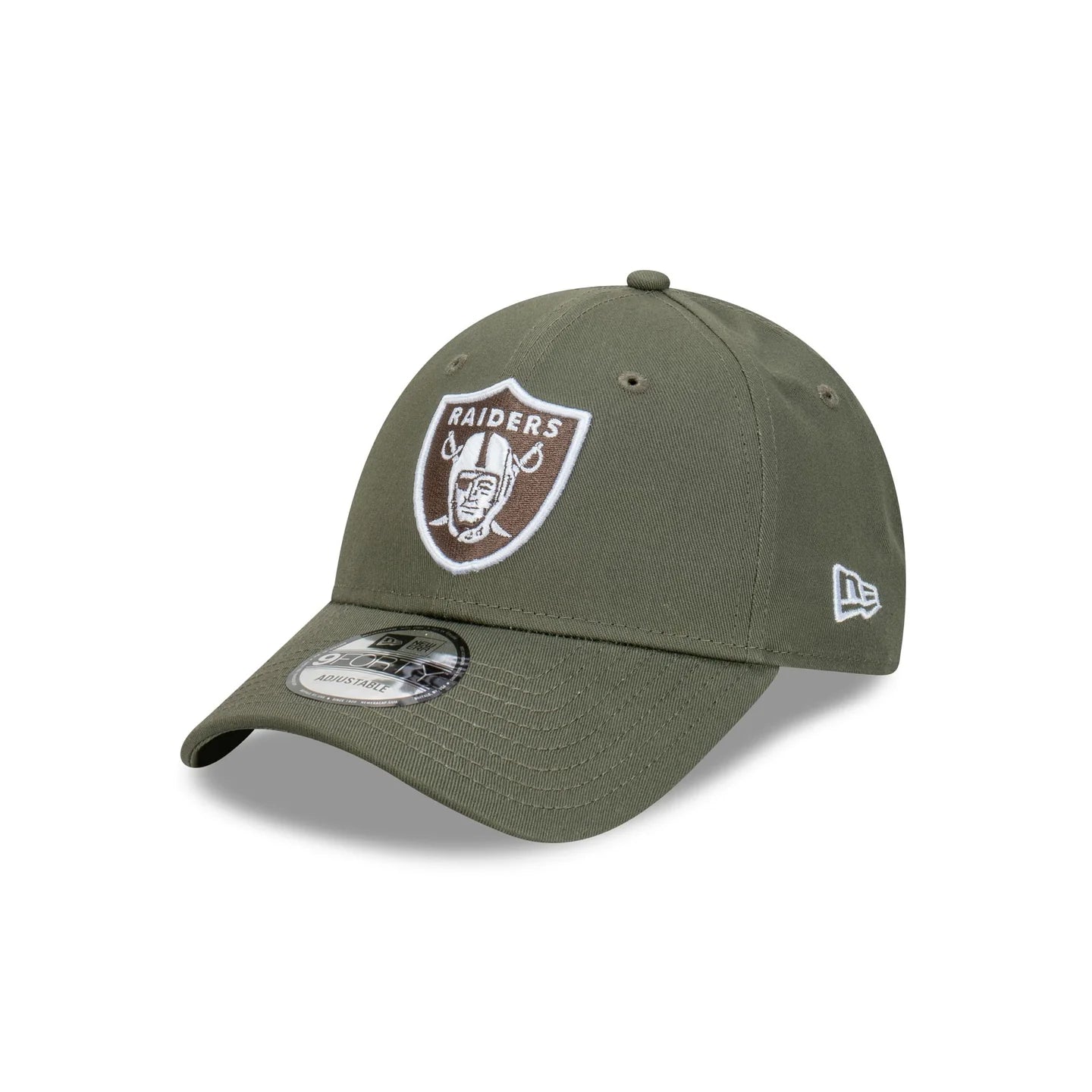 Las Vegas Raiders Hat - Dark Olive NFL 9Forty Snapback Cap - New Era