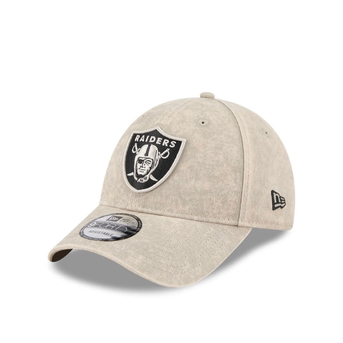 Las Vegas Raiders Hat - Pebble Black NFL 9Forty Snapback Cap - New Era
