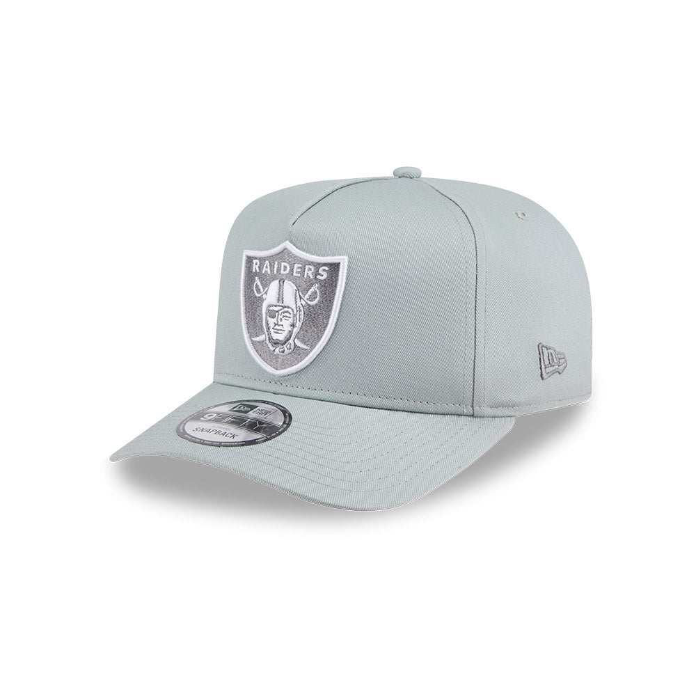 Las Vegas Raiders Hat - Silver Wing NFL 9Fifty A-Frame Snapback Cap - New Era