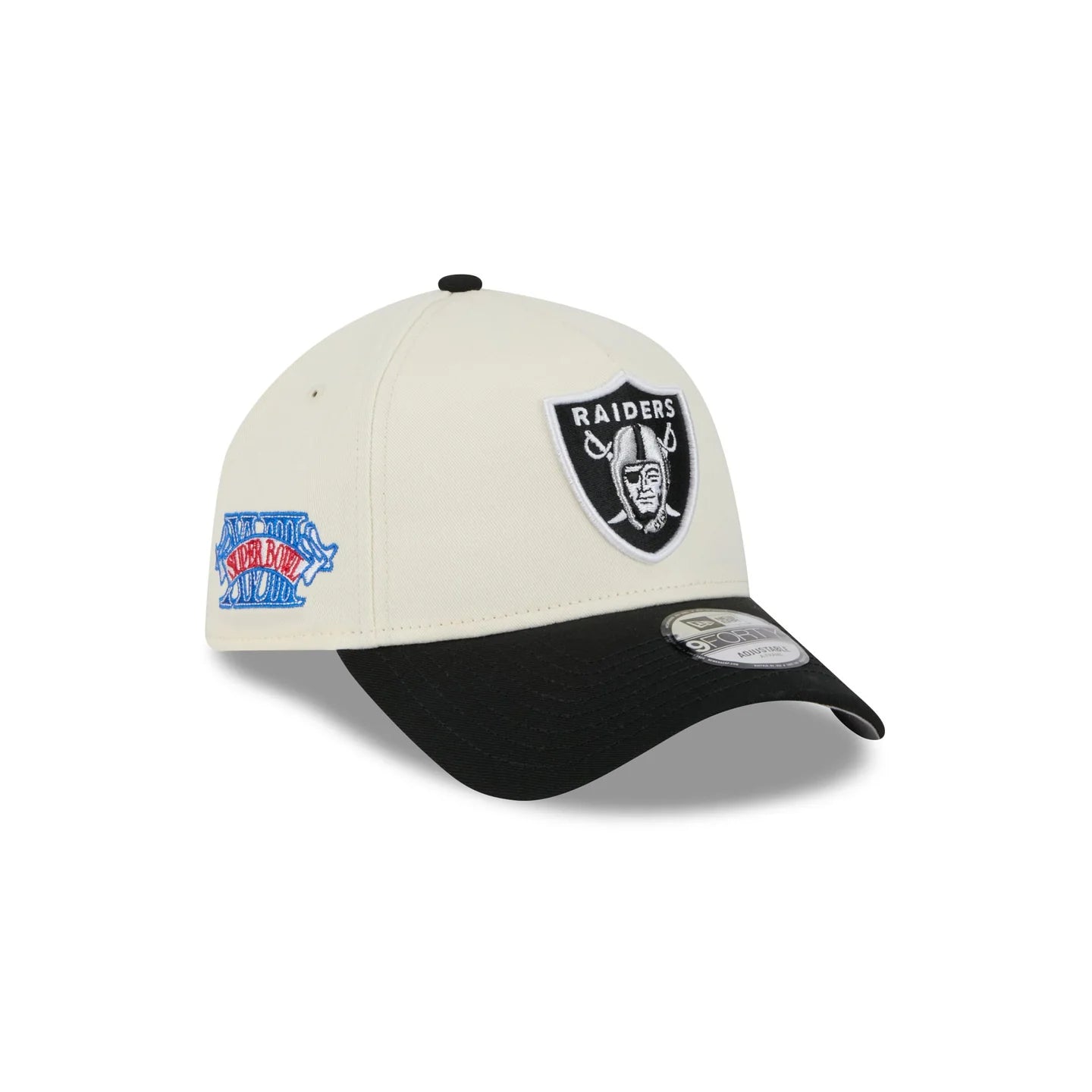 Las Vegas Raiders Hat - Super Bowl 2-Tone 9Forty A-Frame NFL Snapback Cap - New Era