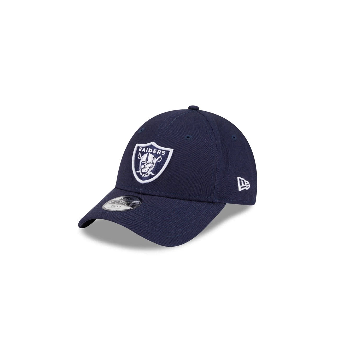 Las Vegas Raiders Youth Kids Hat - Navy 9Forty Kids NFL Snapback Cap - New Era
