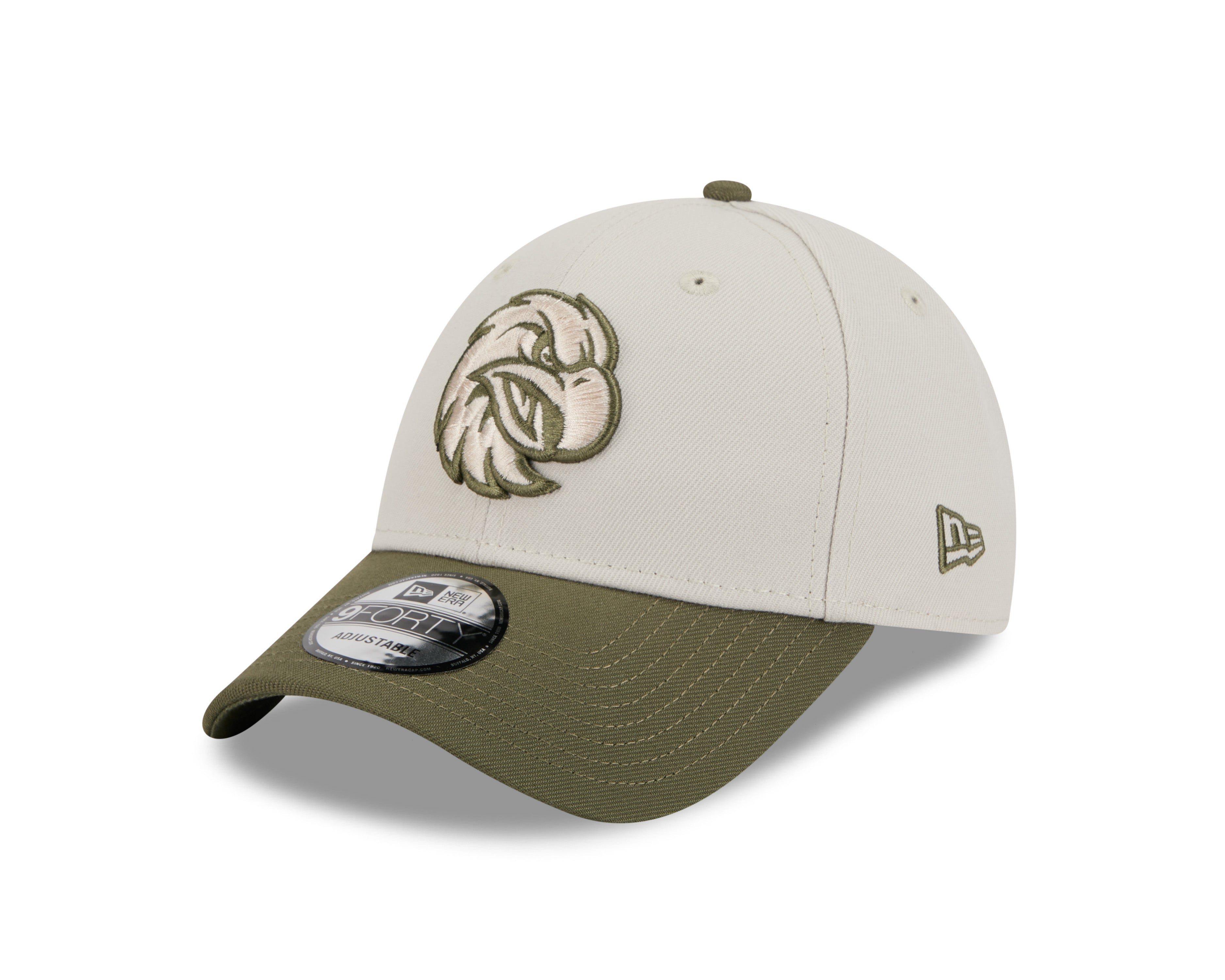 Manly Warringah Sea Eagles Hat - NRL 2-Tone Stone Olive 9forty Strapback Cap - New Era
