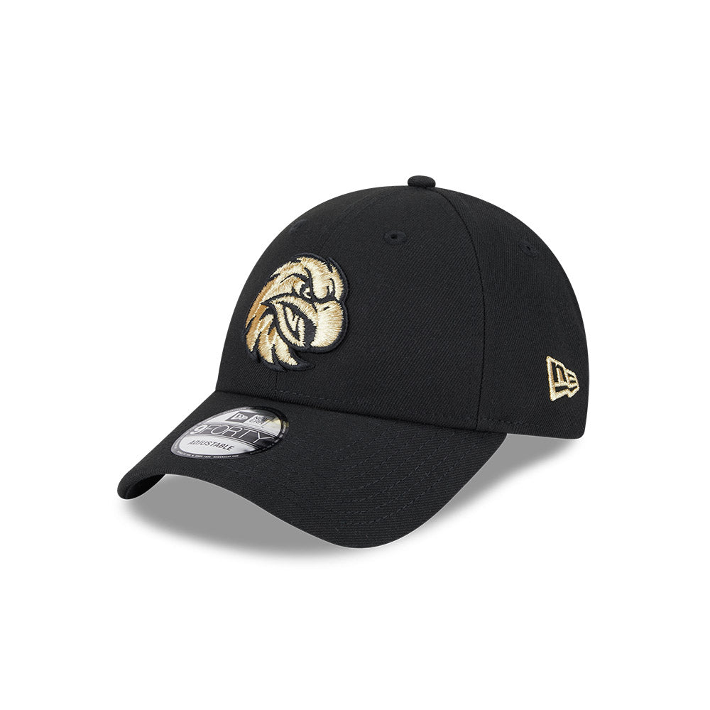 Manly Warringah Sea Eagles Hat - NRL 2025 Black Gold 9forty Snapback Cap - New Era