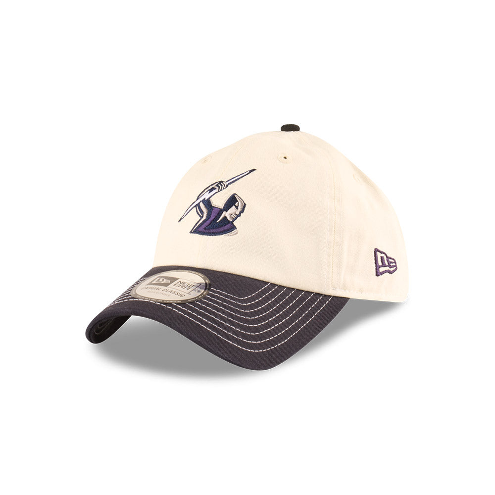 Melbourne Storm Hat - 2025 NRL 2Tone Chrome Contrast Casual Classic Strapback Cap - New Era