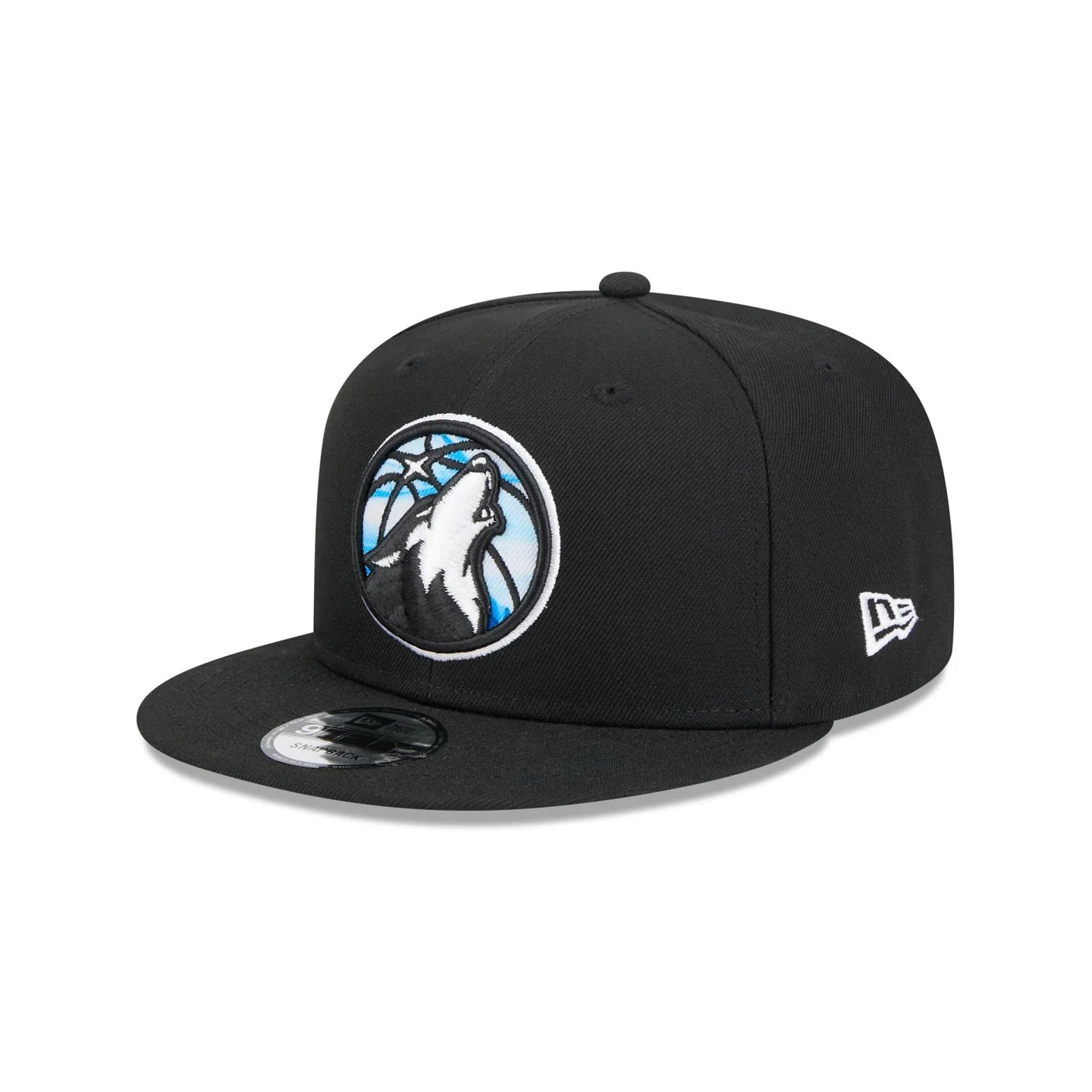 Minnesota Timberwolves Hat - NBA 2024-2025 City Edition Alternate Black 9Fifty Snapback Cap - New Era
