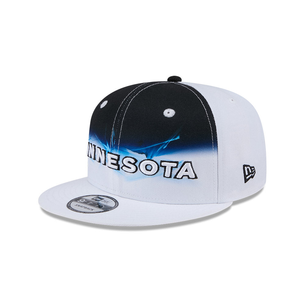 Minnesota Timberwolves Hat - NBA 2024-2025 City Edition White 9Fifty Snapback Cap - New Era