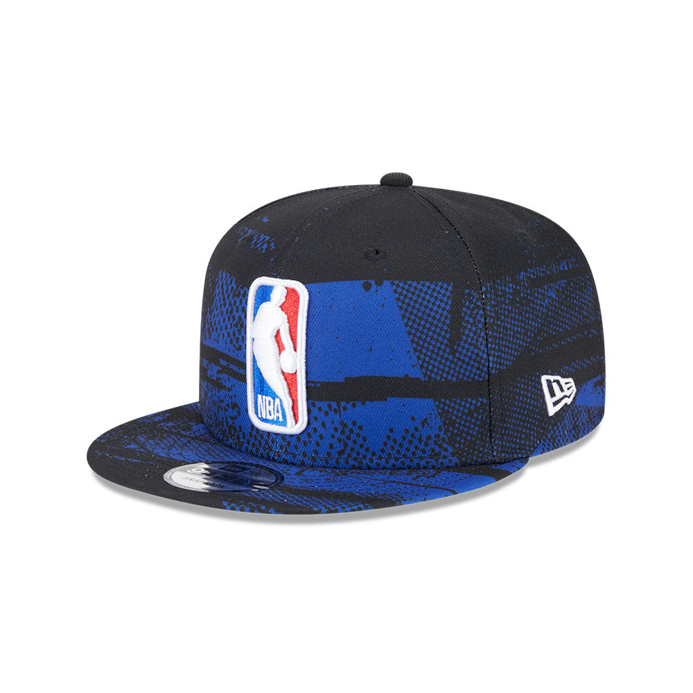 NBA Logo Hat Navy Blue NBA 2024 Tip Off 9Fifty Snapback Cap New Er