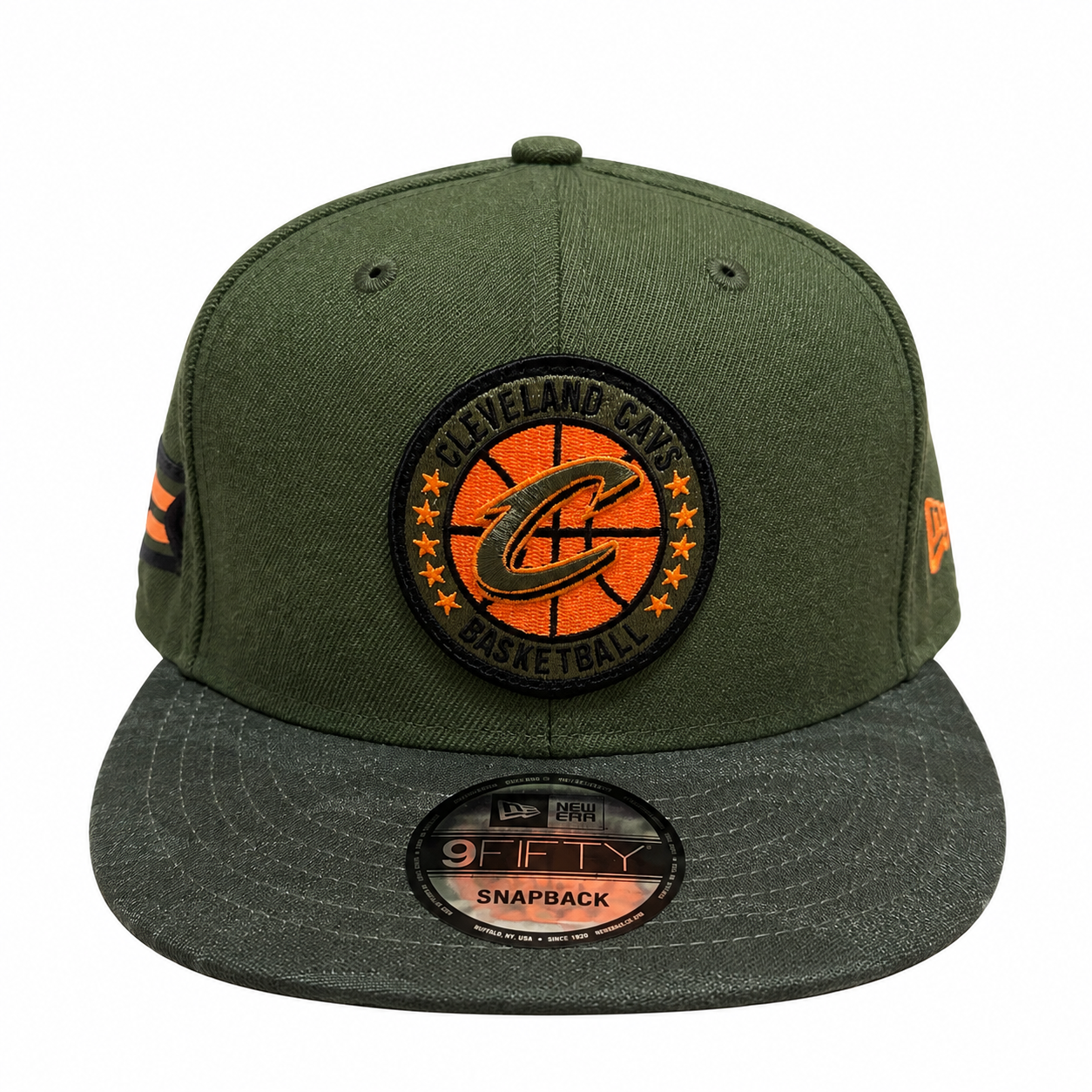New Era - Cleveland Cavaliers NBA Tip Off Army Snapback