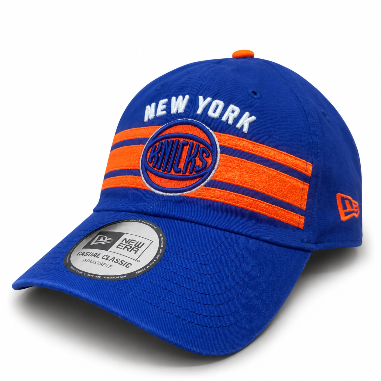 New York Knicks Hat -  Blue NBA Tip Off Casual Classic Strapback - New Era