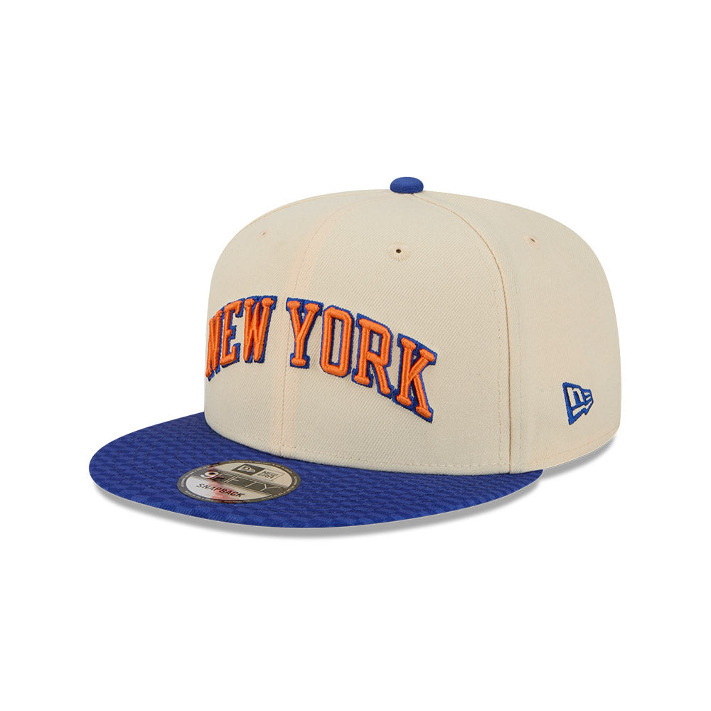 New York Knicks Hat - NBA 2025-2026 City Edition 9Fifty Snapback Cap - New Era