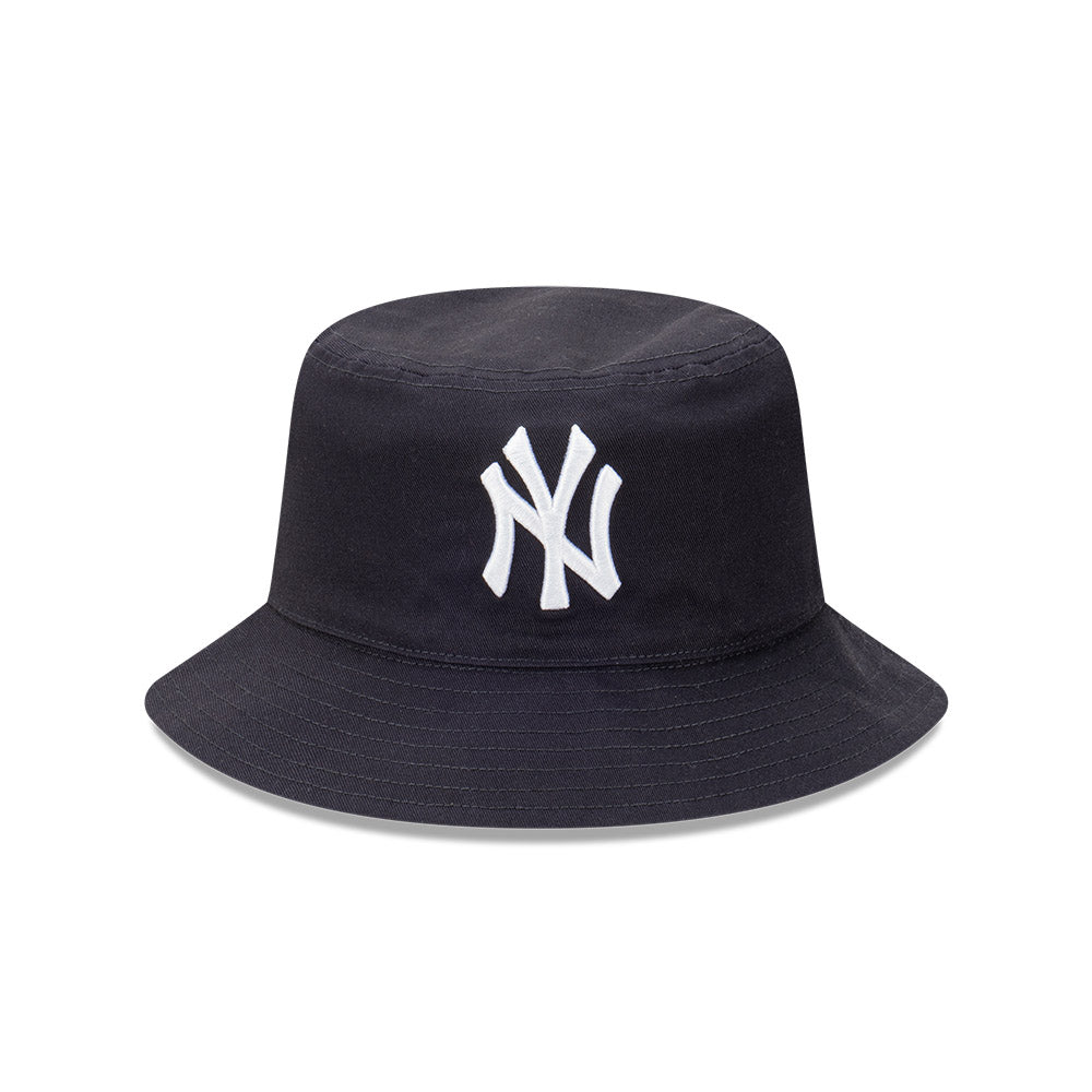 New York Yankees Bucket Hat - Reversible Official Team Colour Navy MLB Bucket - New Era