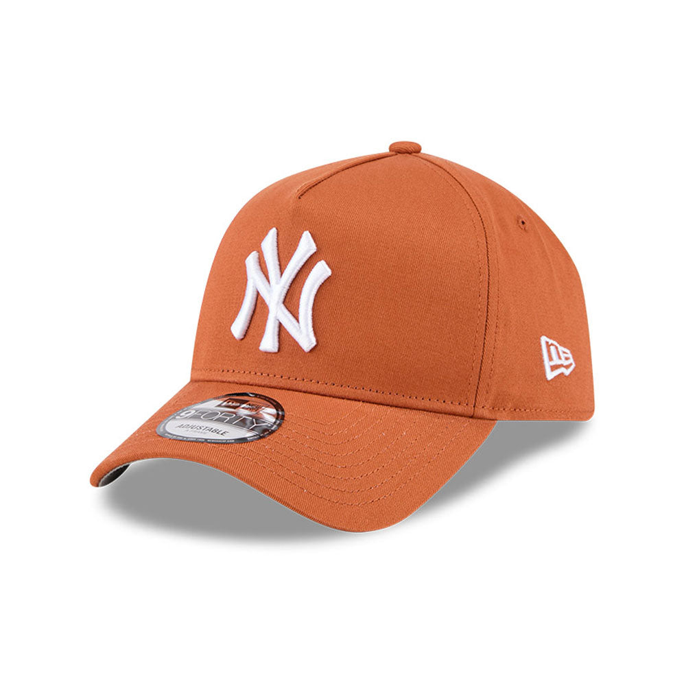 New York Yankees Hat - Autumn Mix Copper 9Forty A-Frame MLB Snapback Cap - New Era