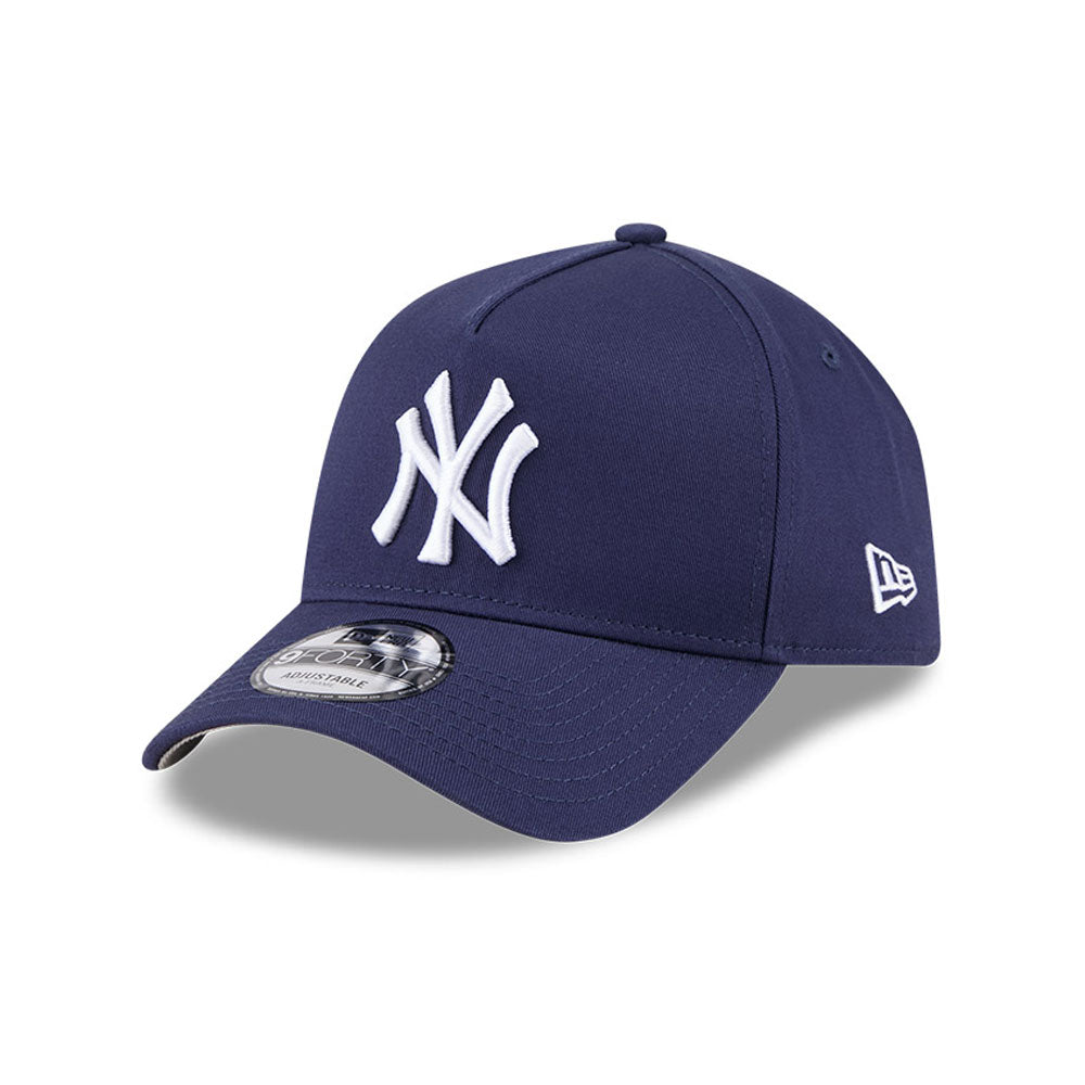 New York Yankees Hat - Autumn Mix Navy 9Forty A-Frame MLB Snapback Cap - New Era