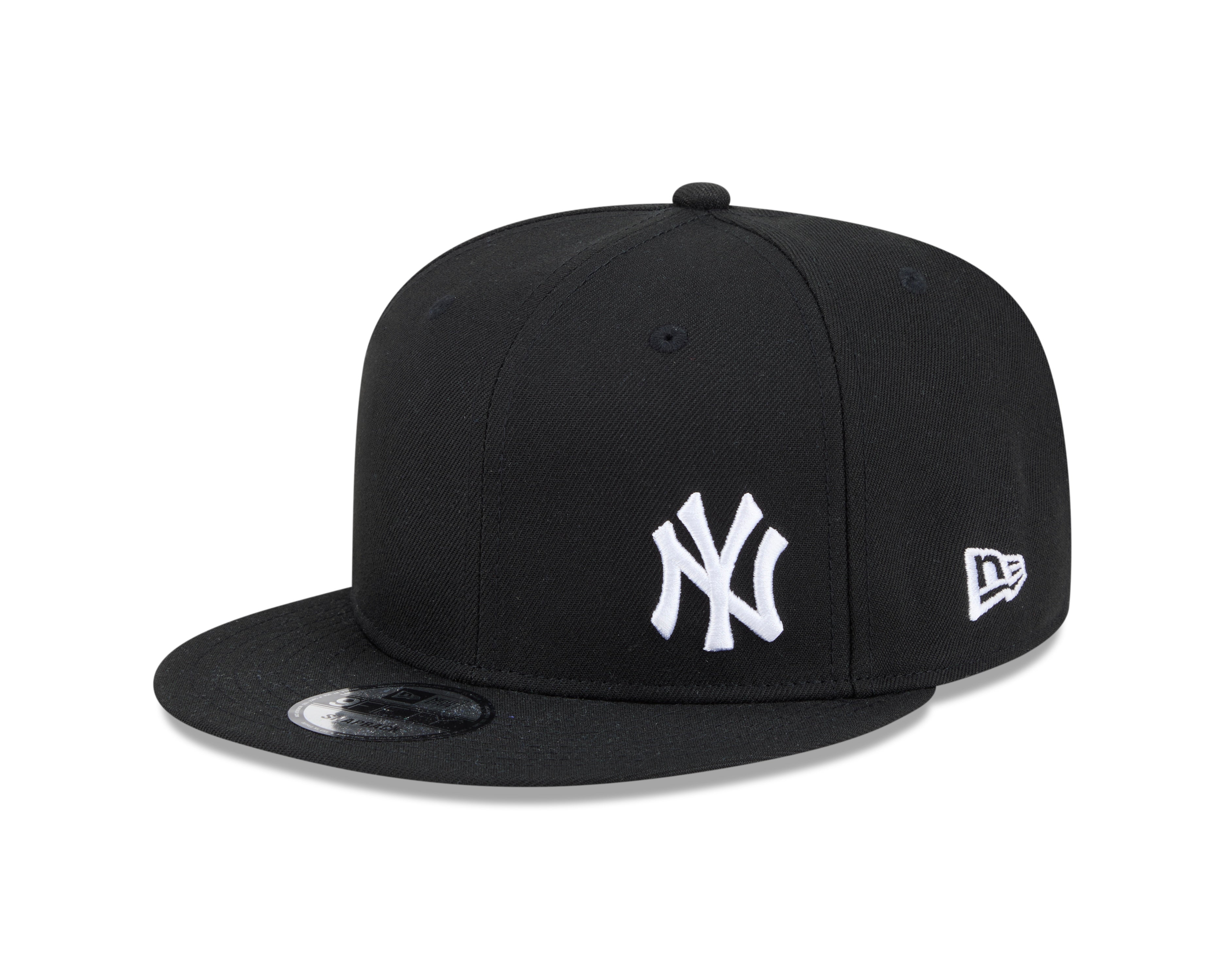 New York Yankees Hat - Black Flawless MLB 9Fifty Baseball Snapback Cap - New Era